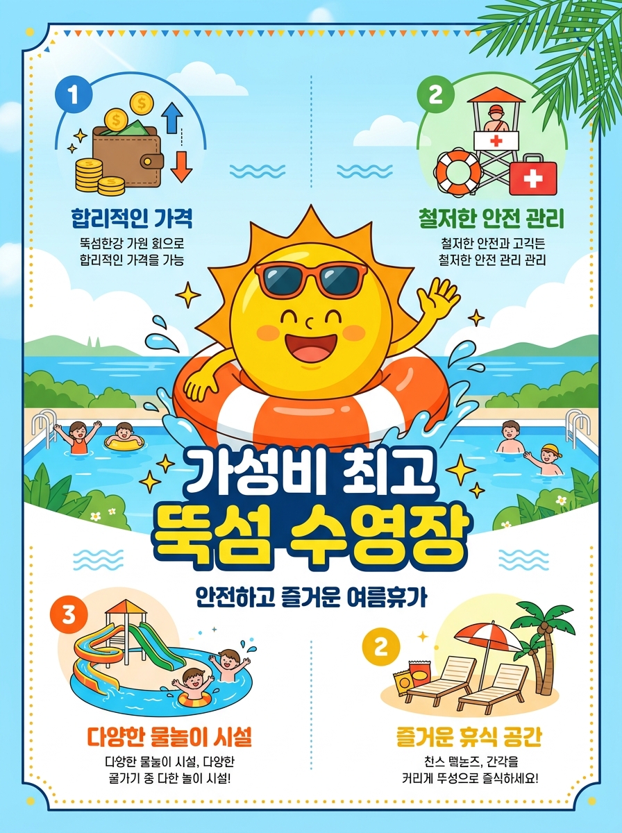 뚝섬 한강공원 수영장