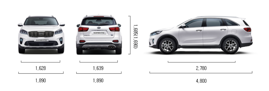 2019년형 더뉴 쏘렌토 가격 차량추천 제원 연비 장점 오너평가