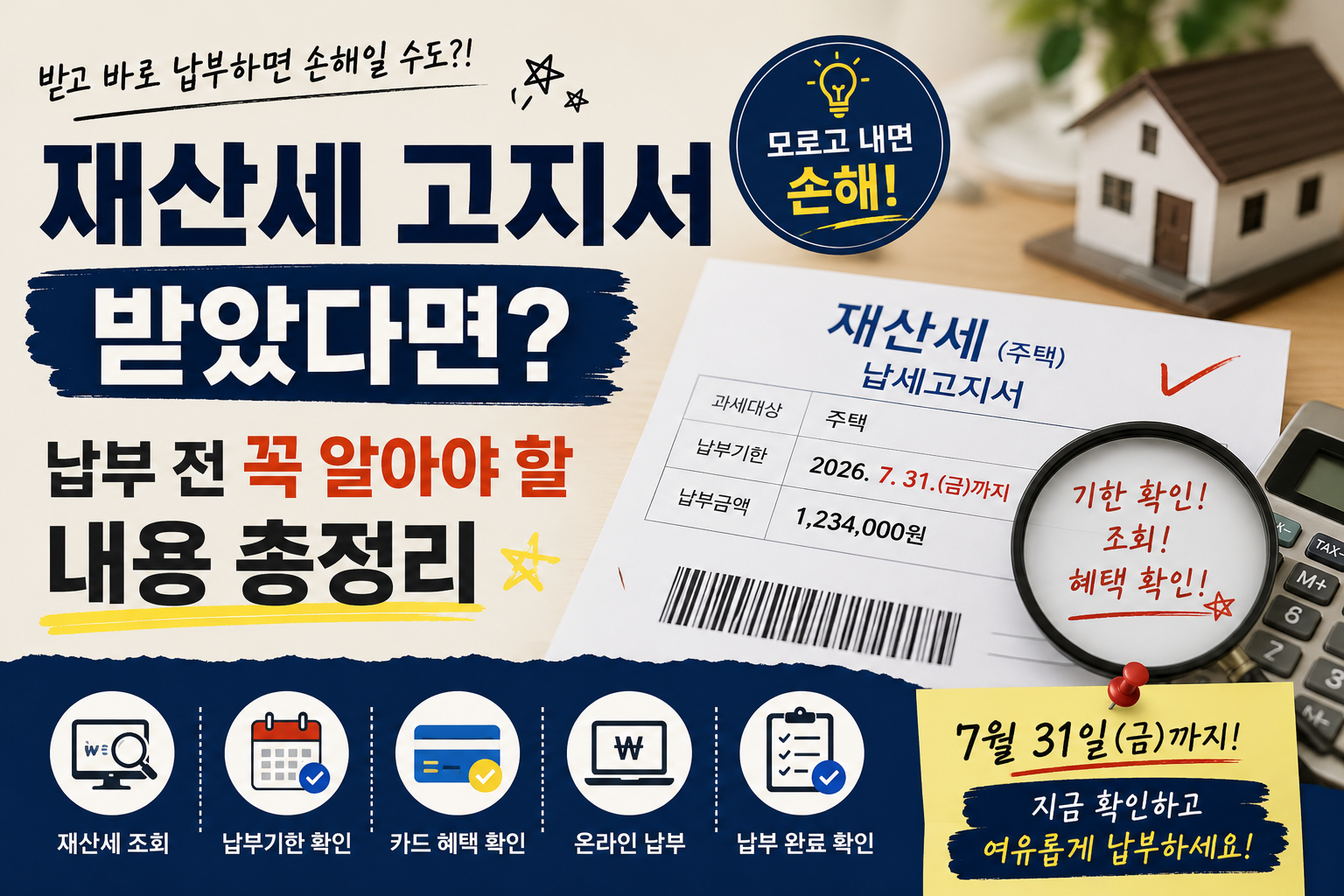 재산세 고지서