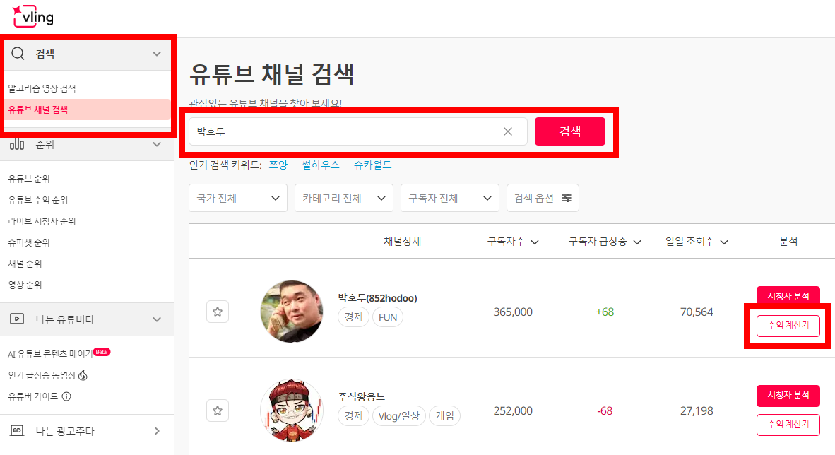 유튜브 수익 계산기 구독자 조회수 조건 CPM,RPM