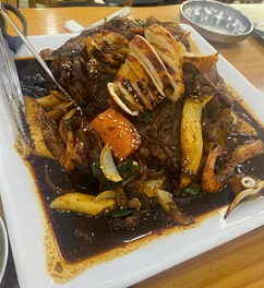 해물간장뼈찜