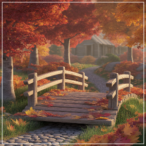 단풍 명소 AI 이미지