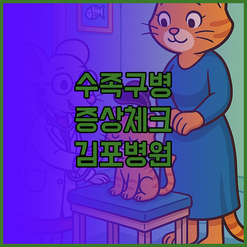 수족구병 증상 확인법과 김포 지역 전..