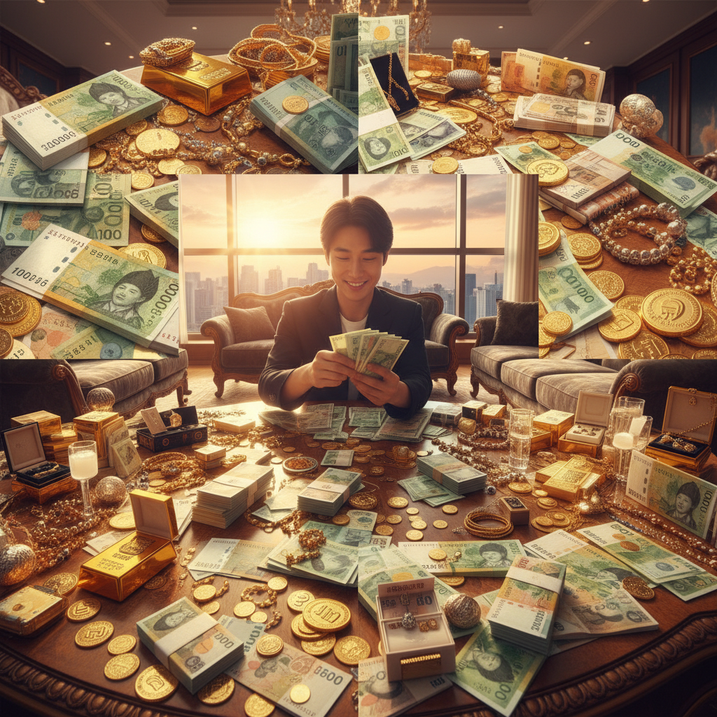 돈 세는 꿈