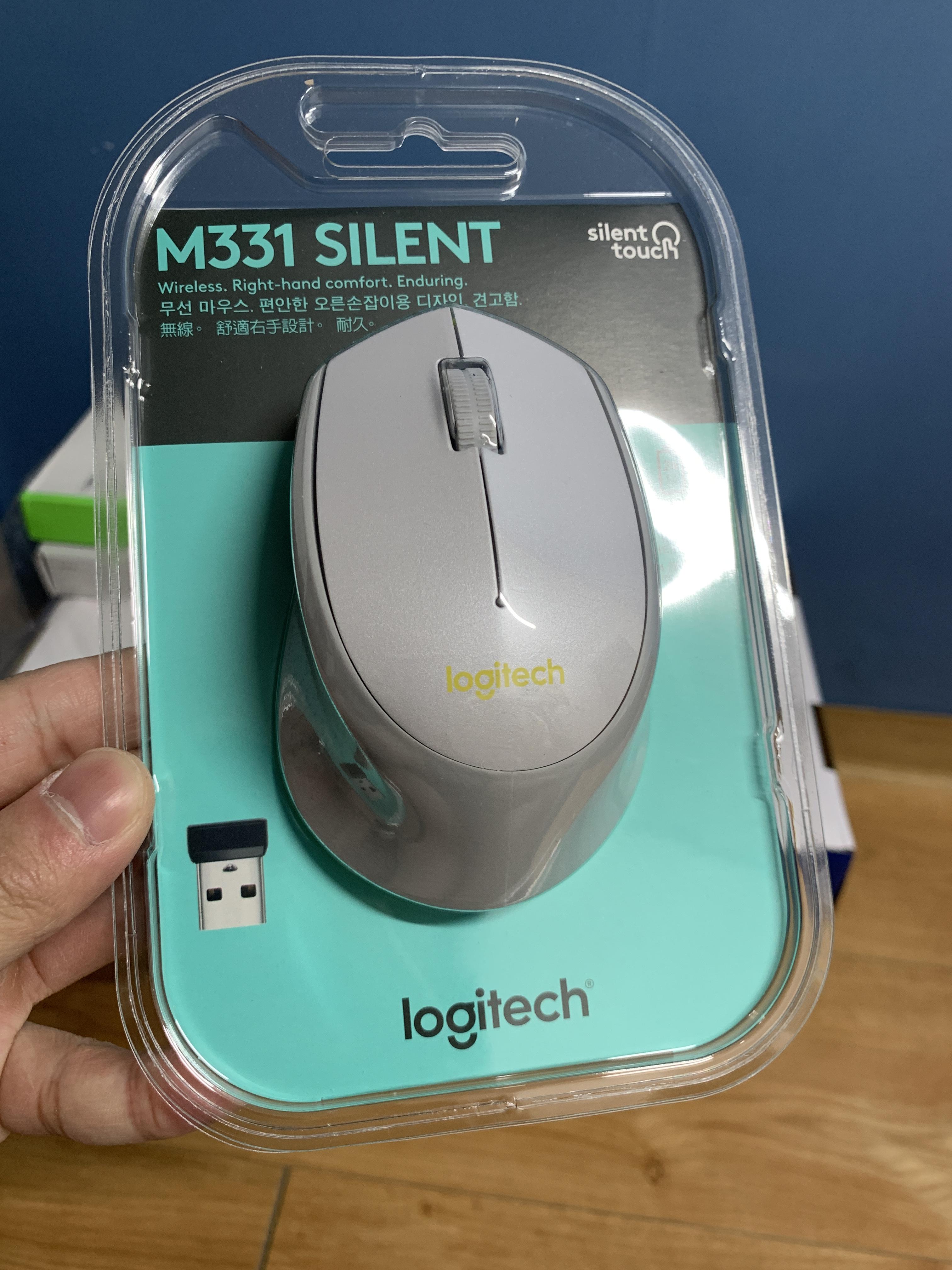 로지텍 m331 마우스