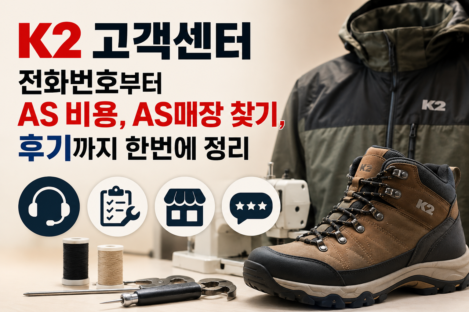 K2 고객센터 전화번호부터 AS 비용, AS매장 찾기, 후기까지 한번에 정리 관련 사진