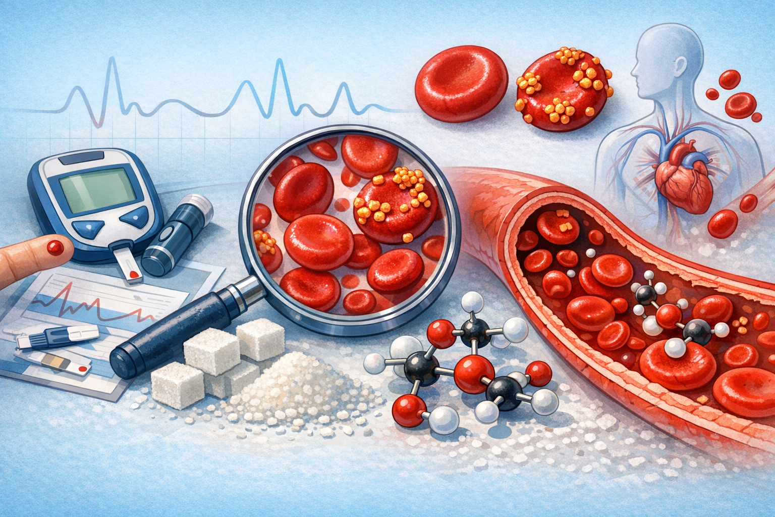 50대 당화혈색소 관리 기준, 수치 해석부터 실천까지