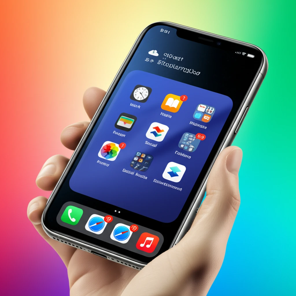 디지털 공간 혁신: 스마트폰 바탕화면..