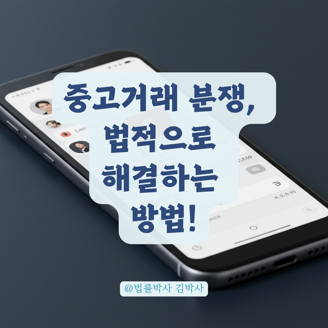 중고거래 중 흔히 발생하는 가격 변경과 비하 발언, 고소 가능한 상황 정리해드립니다.