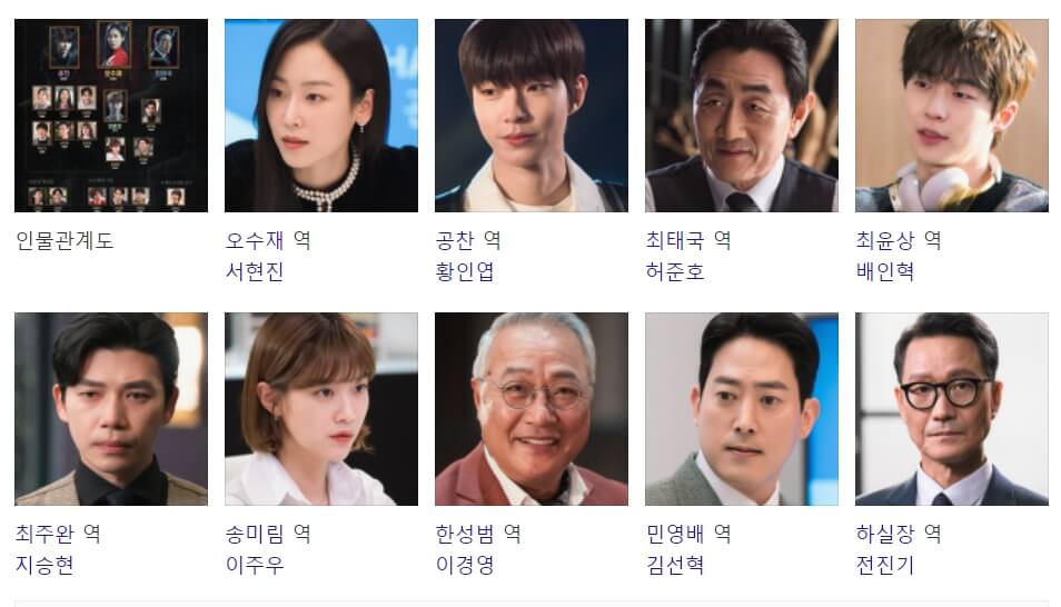 왜 오수재인가 등장인물