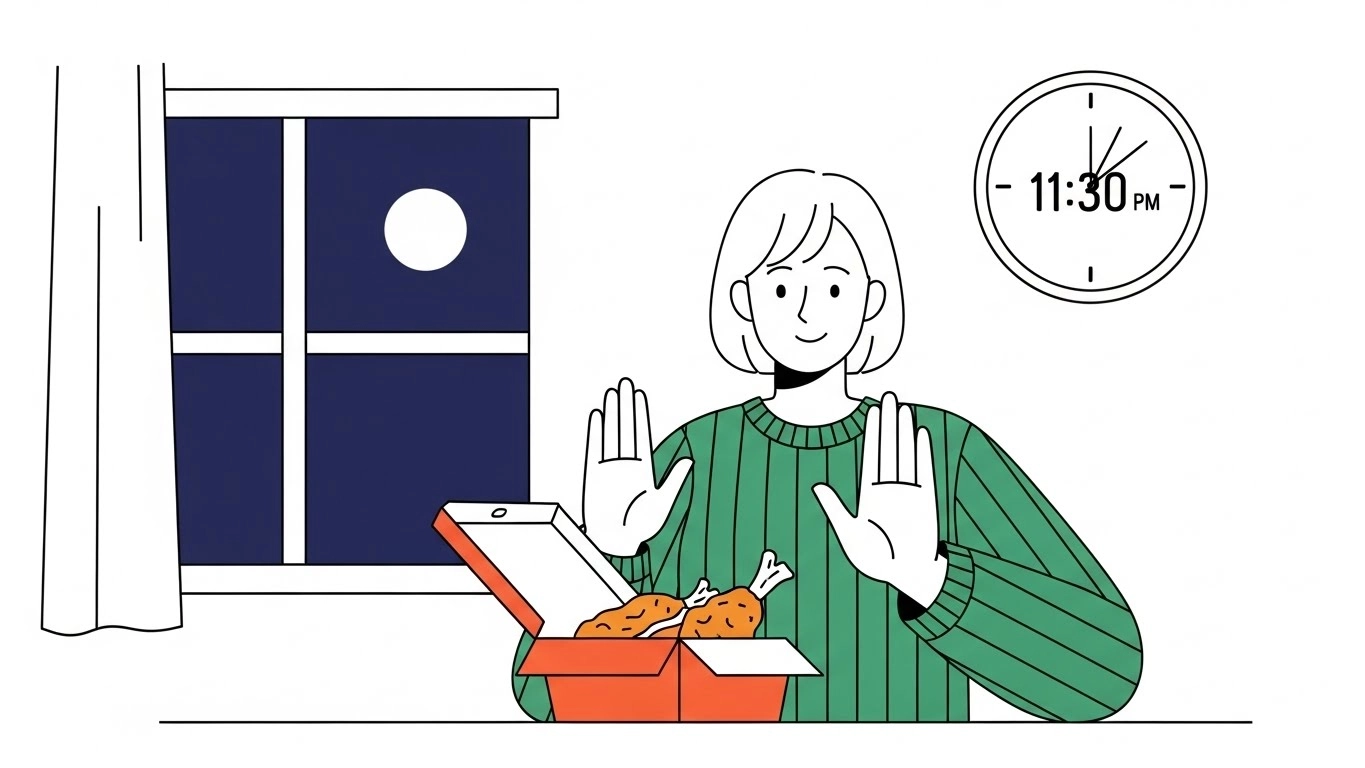 밤마다 즐긴 야식의 대가, 당신의 간이 밤새 잠들지 못하는 이유