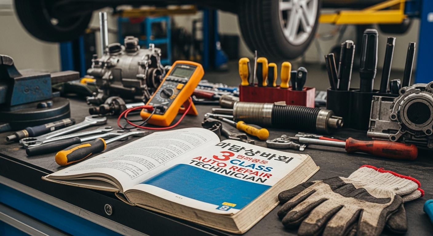 마당바위 3급자동차정비공업사