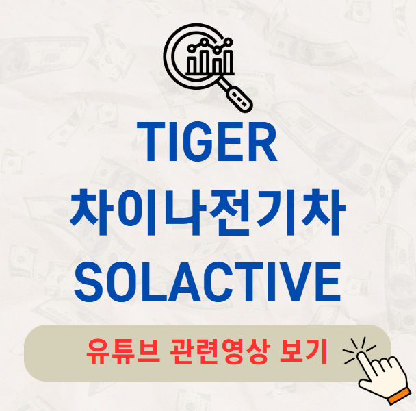 TIGER 차이나전기차SOLACTIVE 주가 배당금 분배금 수익률 구성종목