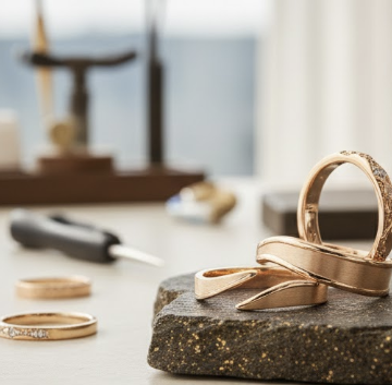 개인 웨딩밴드 디자이너의 작업 이미지