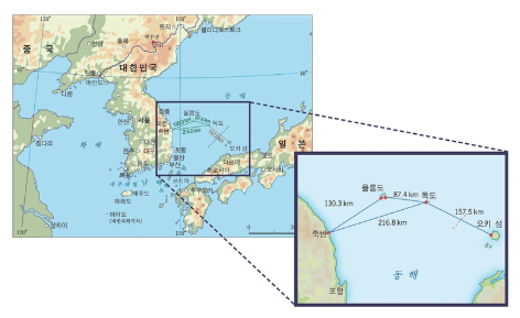 독도-지도