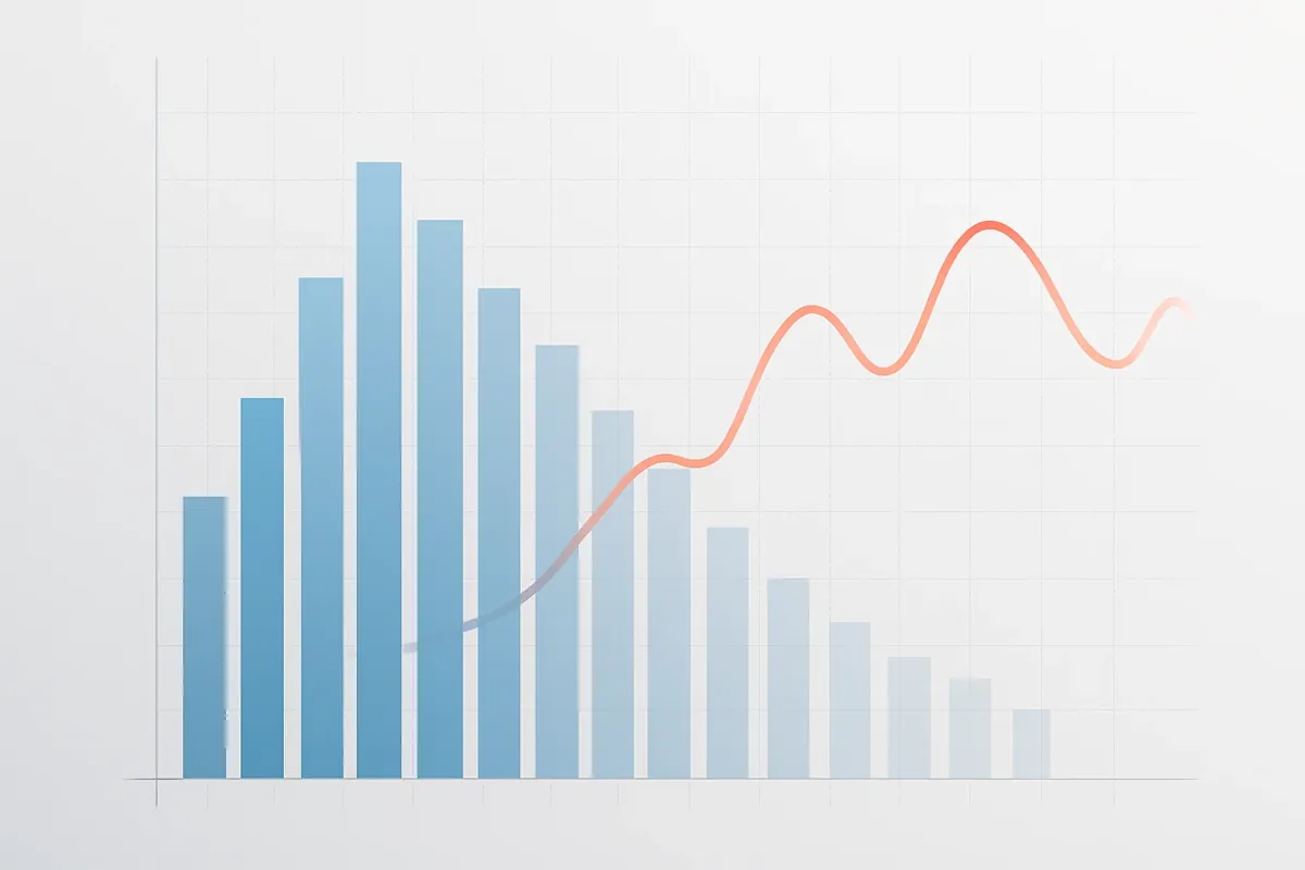 채권 투자 차트와 금리 변동 그래프가 표시된 전문적인 금융 분석 이미지