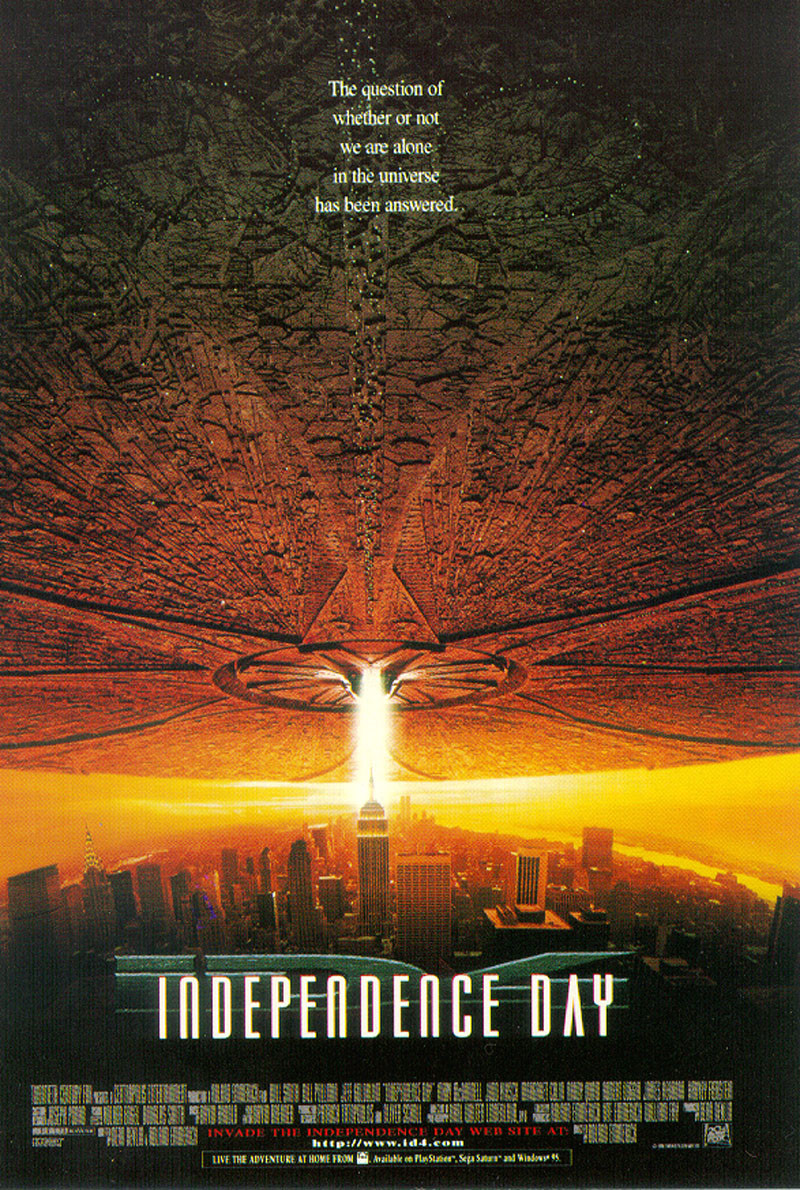 영화 인디펜던스 데이 포스터