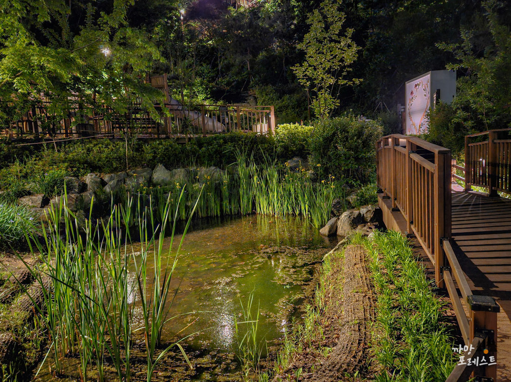 용양봉저정공원 시설