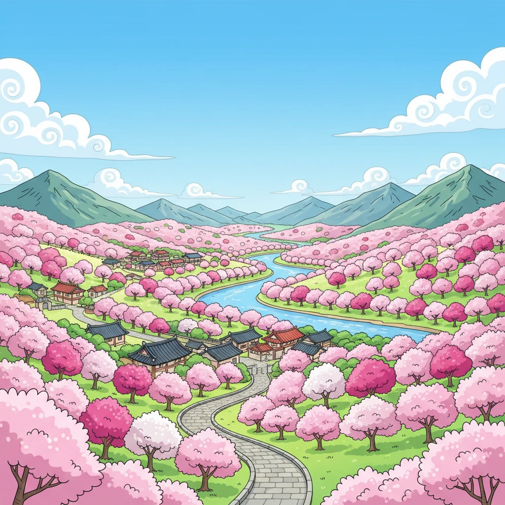 2026년 문경 벚꽃 개화 일자와 지..