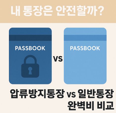 내 통장은 안전할까? 통장 비교