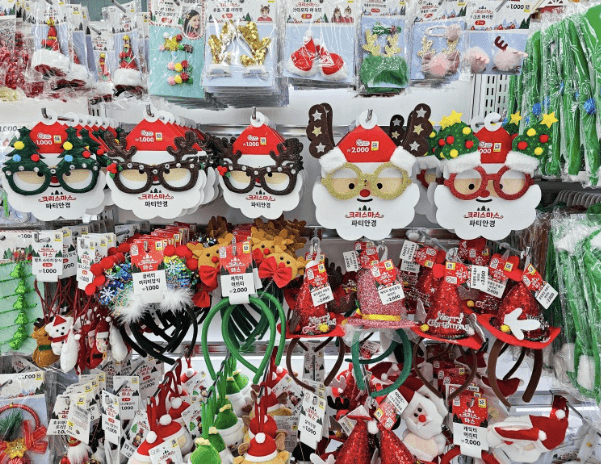 다이소 크리스마스