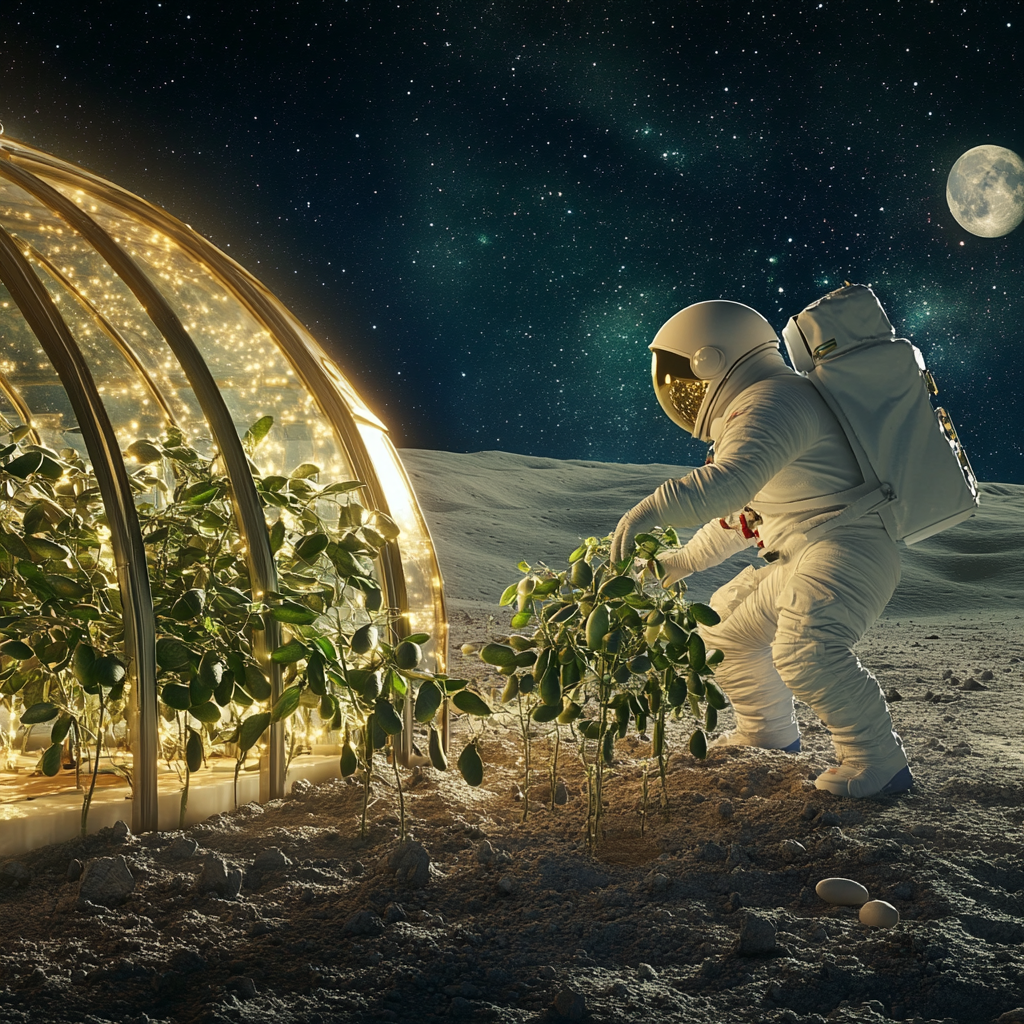 민간 기업이 뛰어든 우주 농업 시장