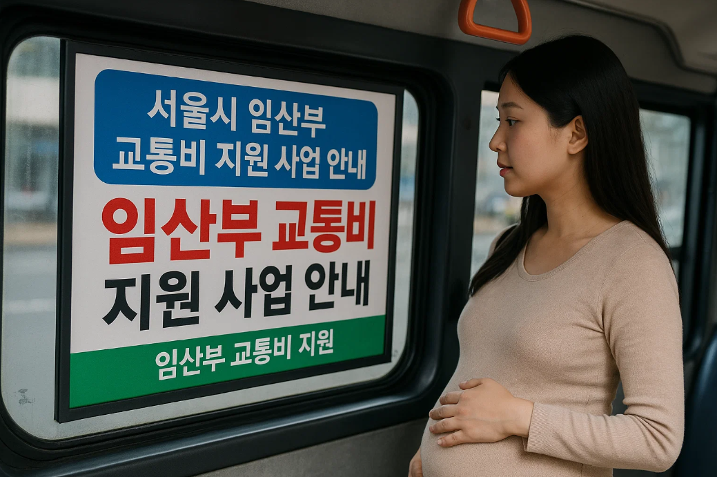 서울시 임산부 교통비 지원 사업 안내