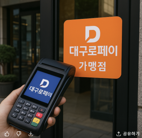 대구로페이 가맹점 등록방법·신청절차·수수료 안내 관련 사진