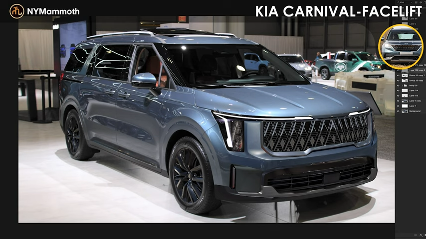 카니발 하이브리드 페이스리프트 출시