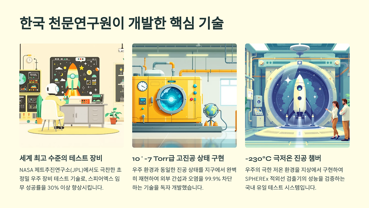 한국 천문연구원이 개발한 핵심기술