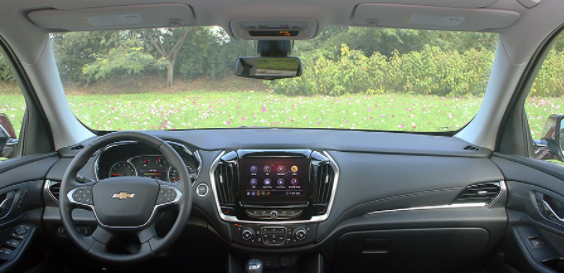 쉐보레 트래버스 내부 및 스펙