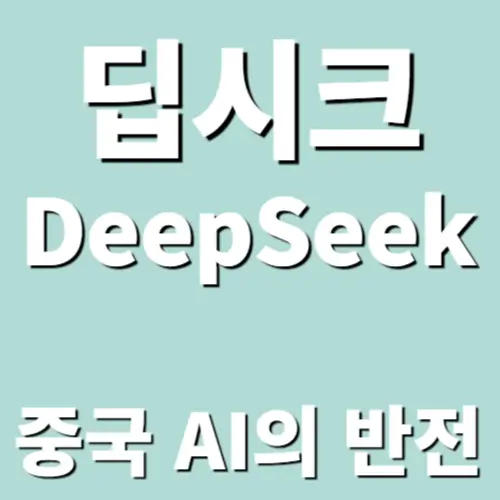 중국의 AI 딥시크