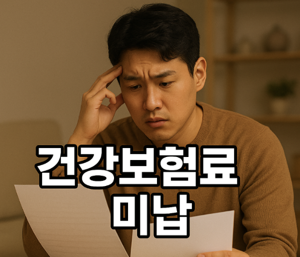 2025 건강보험료 미납, 연체금, 재산압류, 해결방법 총정리