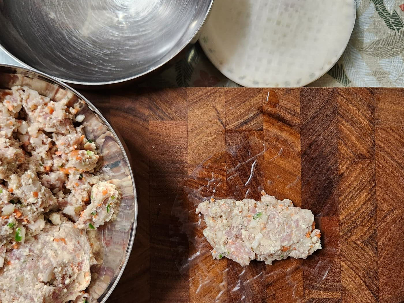 라이스페이퍼 전 요리 재료