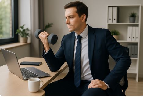 바쁜 직장인을 위한 스마트 운동 가이드