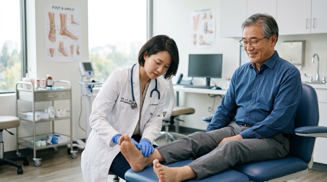 족저근막염 병원 치료 체외충격파