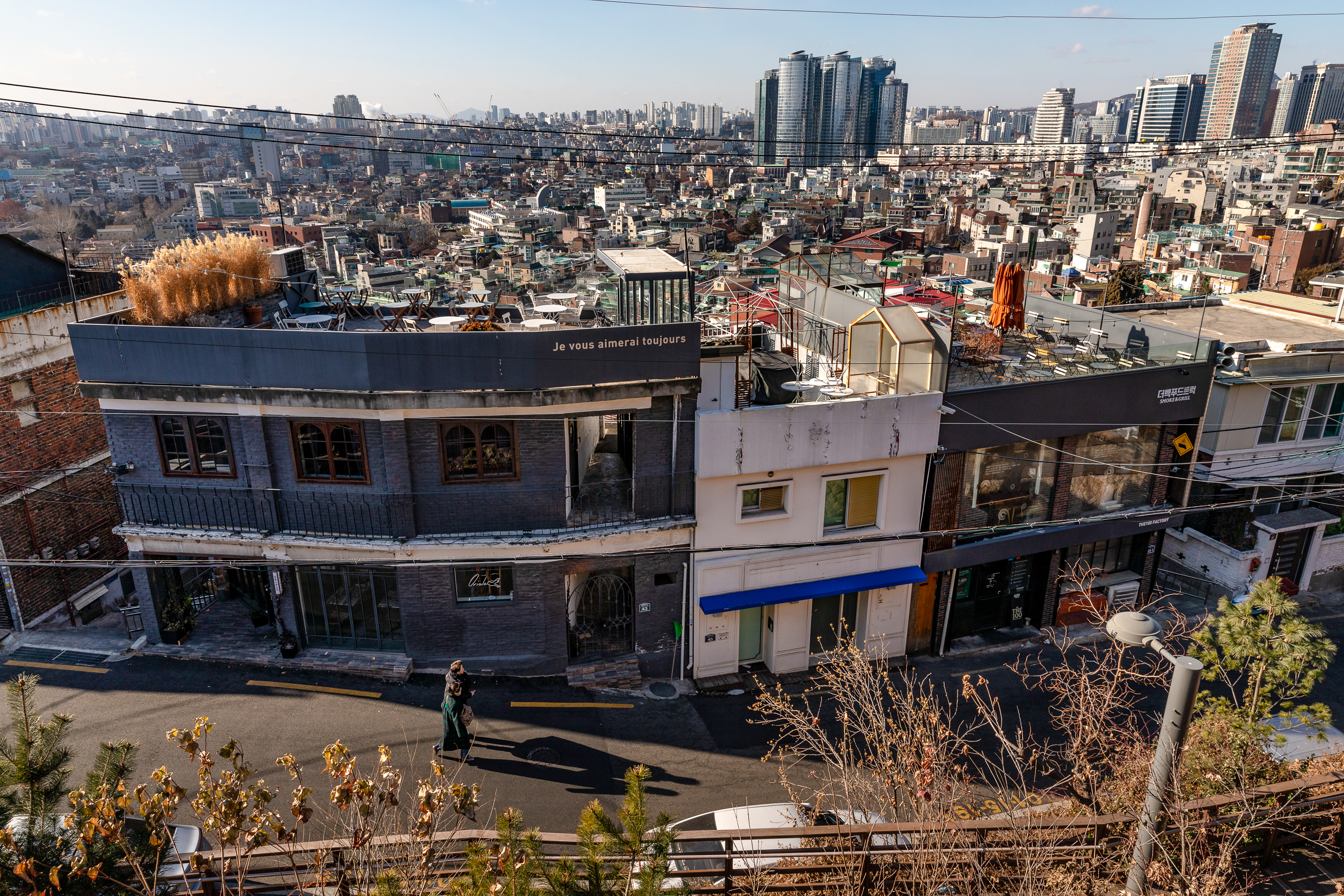 이태원 해장촌 루프탑카페