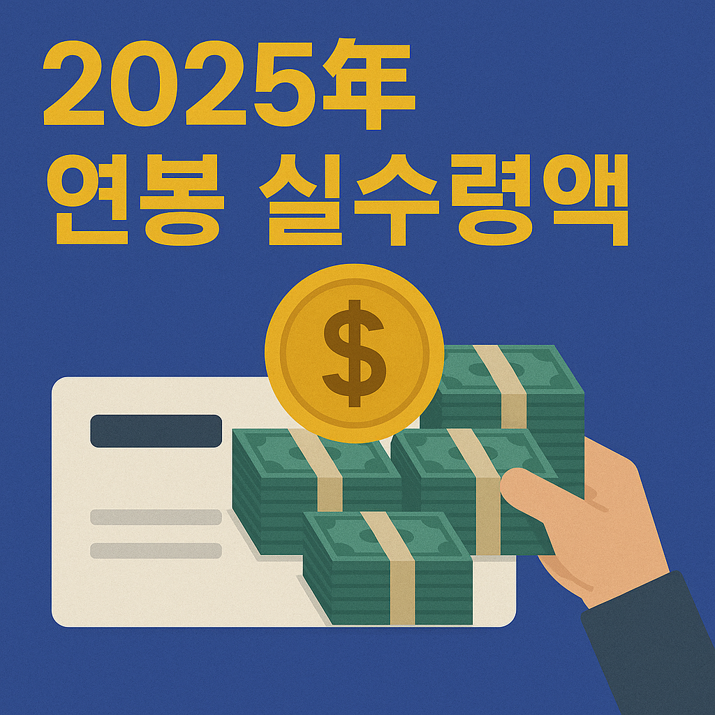 연봉 실수령액