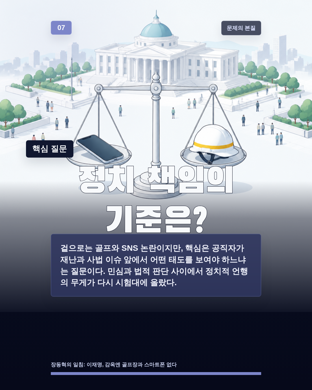 정치 책임의 기준은?