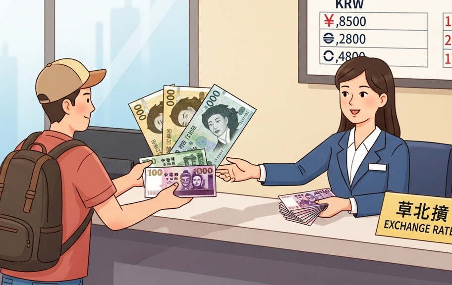 한국돈-대만달러
