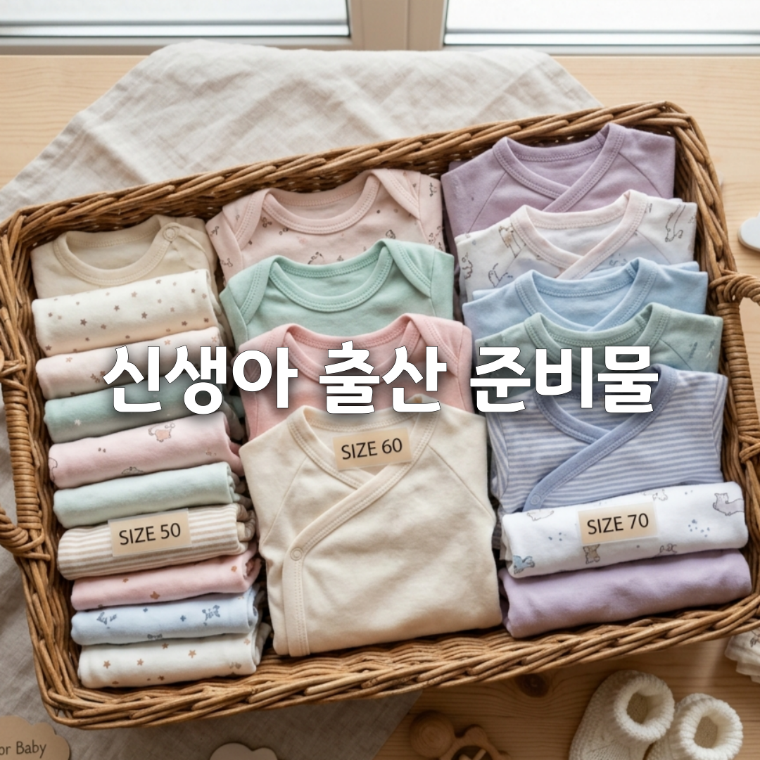 👶 신생아 내복 사이즈 몇 호가 맞을까 브랜드별 총정리
