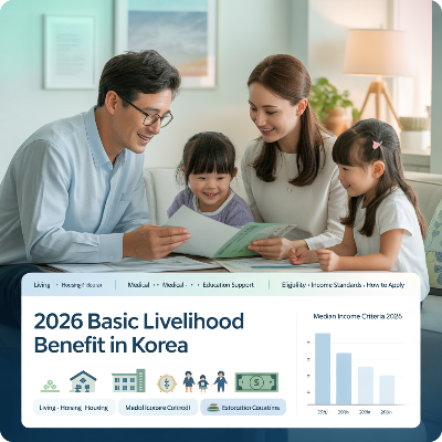 2026년 기초생활수급비 이미지