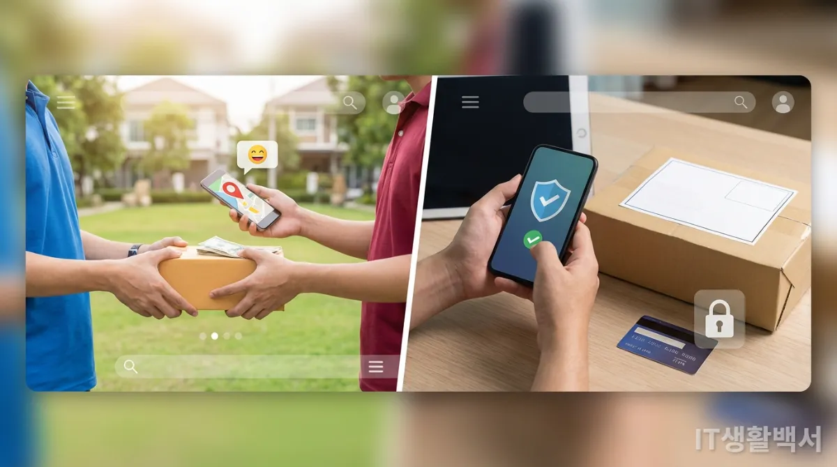 다양한 중고 IT 기기 거래 플랫폼을 보여주는 이미지