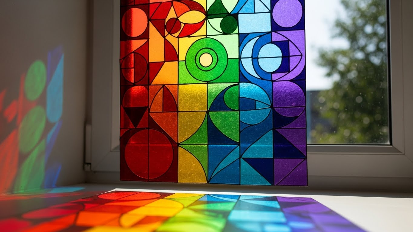 종이나라 캐치 티니핑 글라스아트 썬캐쳐