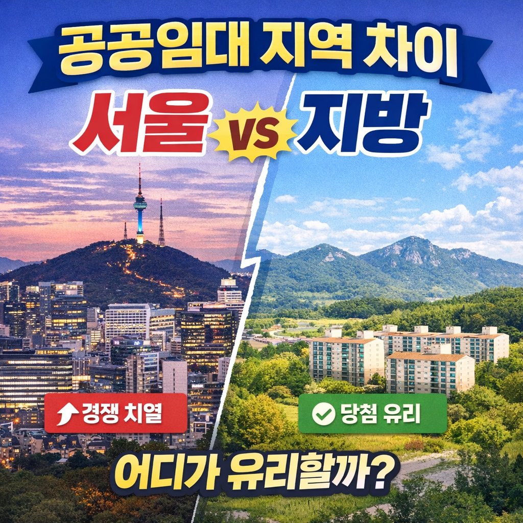 청년 공공임대주택 지역별 차이 관련 사진