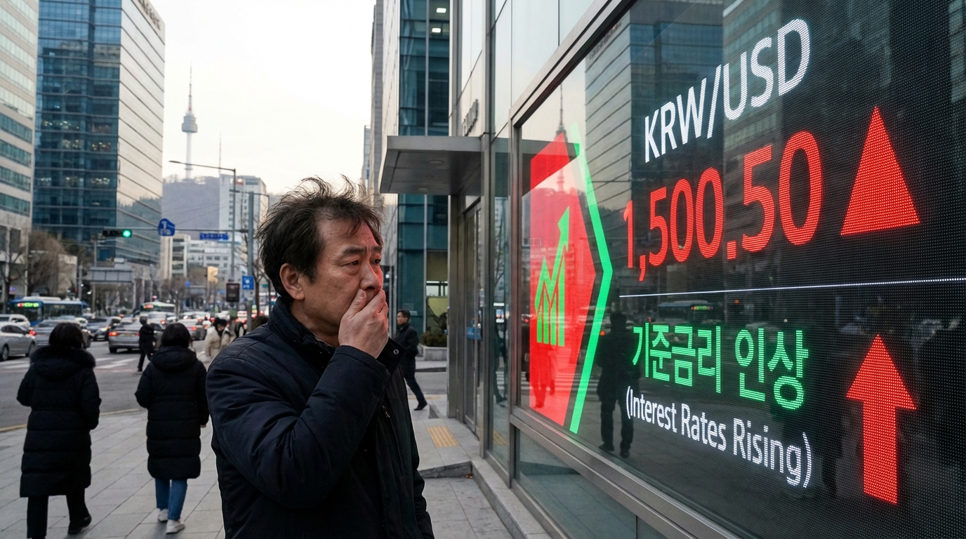 고유가, 고환율, 고금리 위기에 직면한 한국 서민 경제 상황