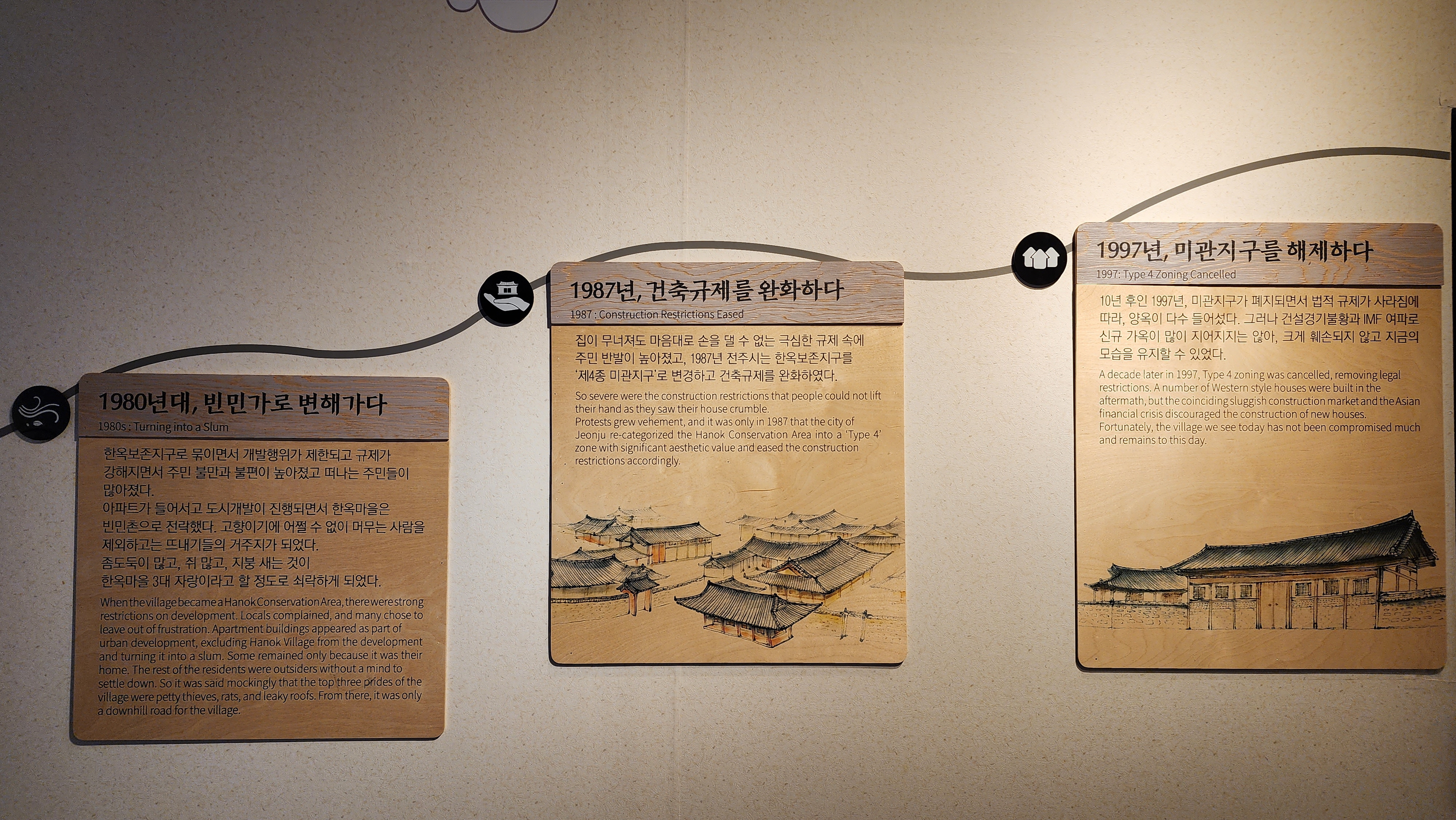 전주 한옥마을 역사관 상설 전시실