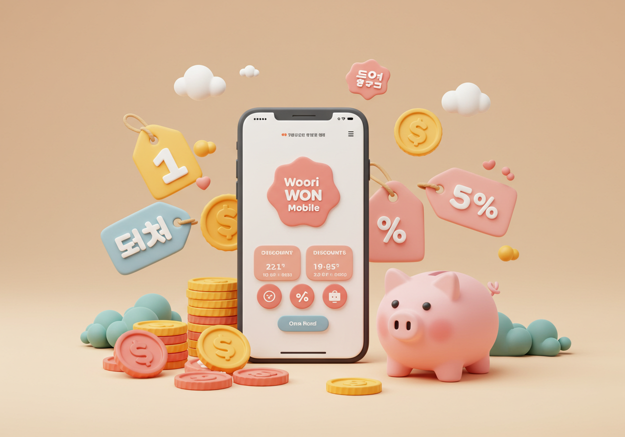 우리WON모바일 적금 꿀팁! 최고 7% 금리