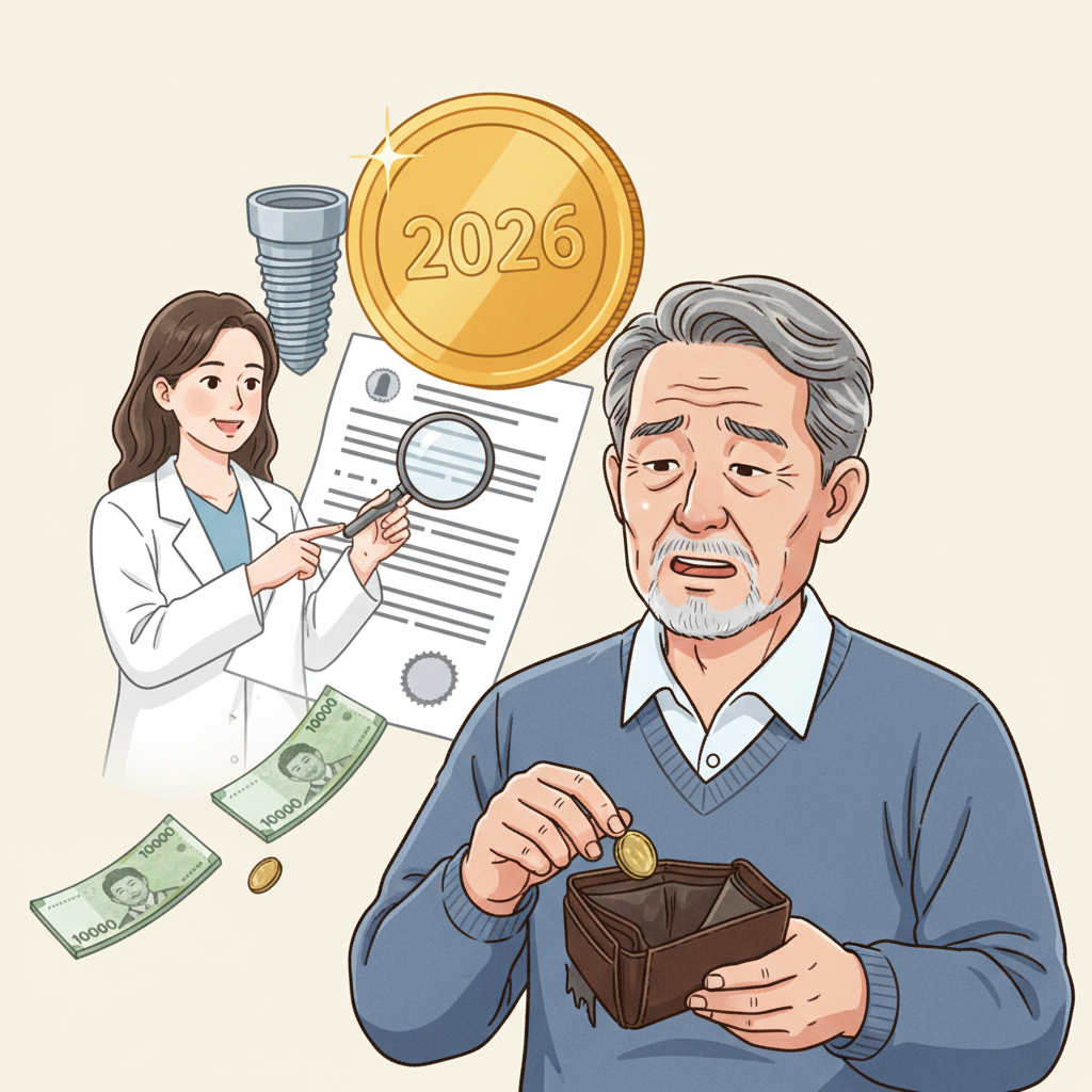 2026년 임플란트 가격, '이것' 모르면 100만원 그냥 버립니다.
