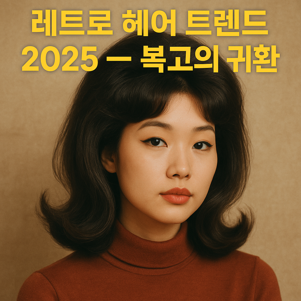 레트로 헤어